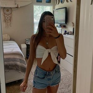 Pretty little thing tie top
